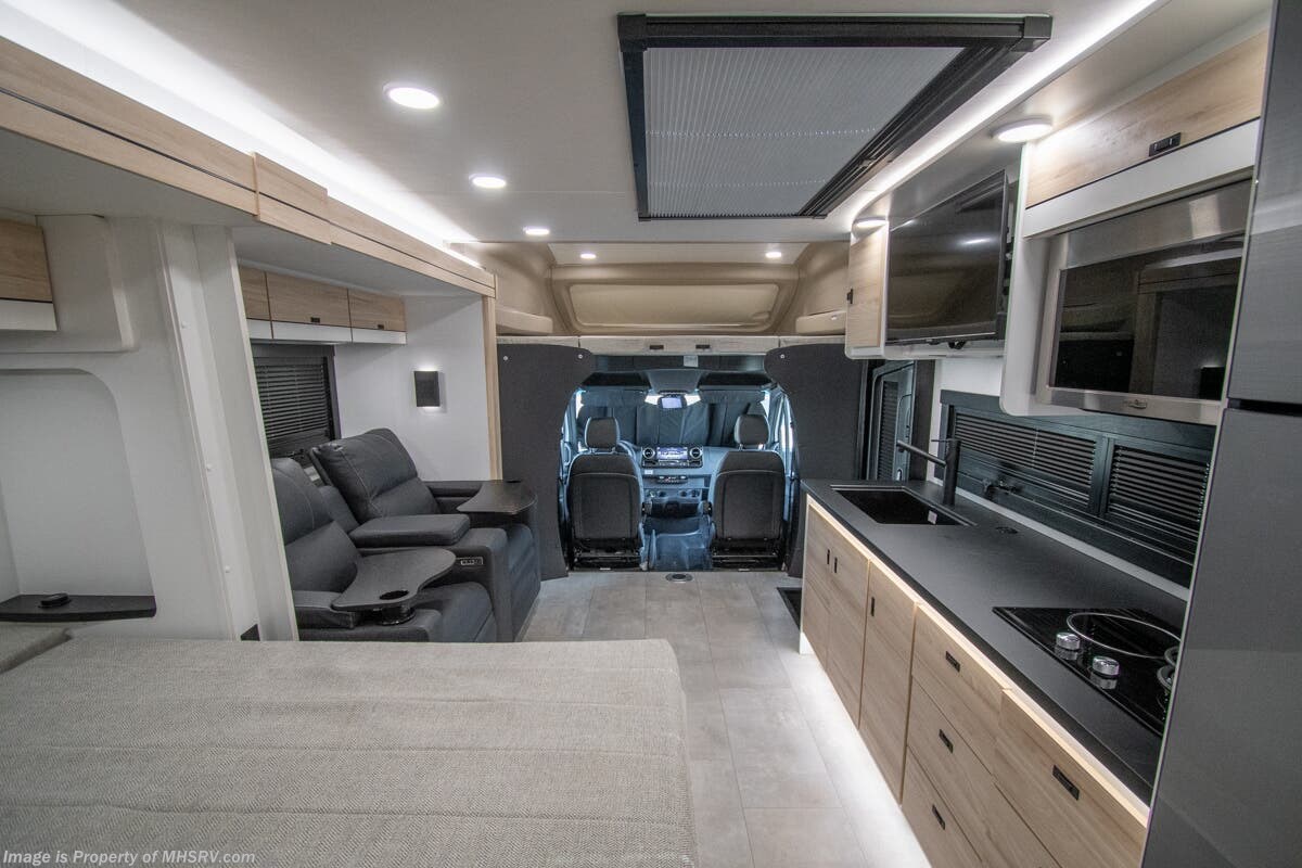 2026 Entegra Coach Qwest 25R - New Class C For Sale by Motor Home Specialist in Alvarado, Texas features Theater Seating