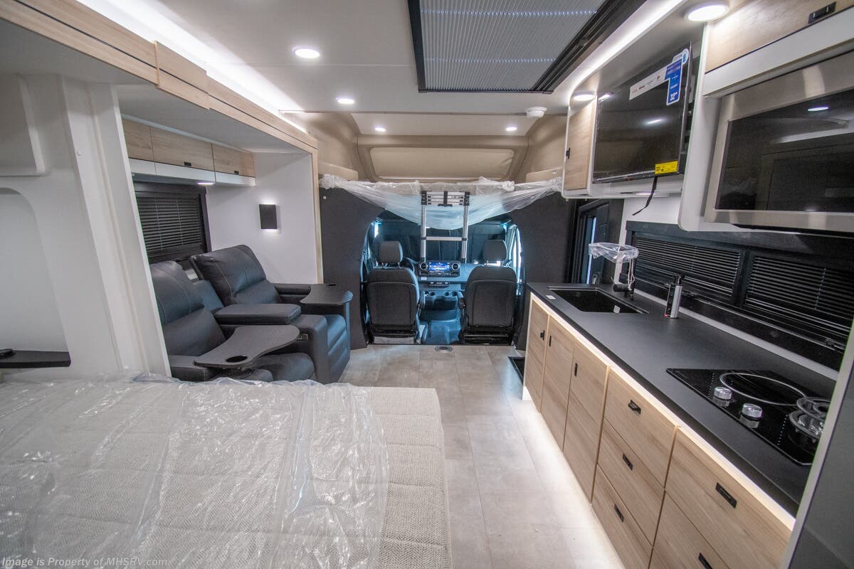 2026 Entegra Coach Qwest 25R - New Class C For Sale by Motor Home Specialist in Alvarado, Texas features Theater Seating