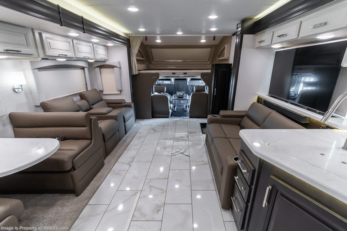 2026 Entegra Coach Accolade XL 37M - New Class C For Sale by Motor Home Specialist in Alvarado, Texas features Theater Seating