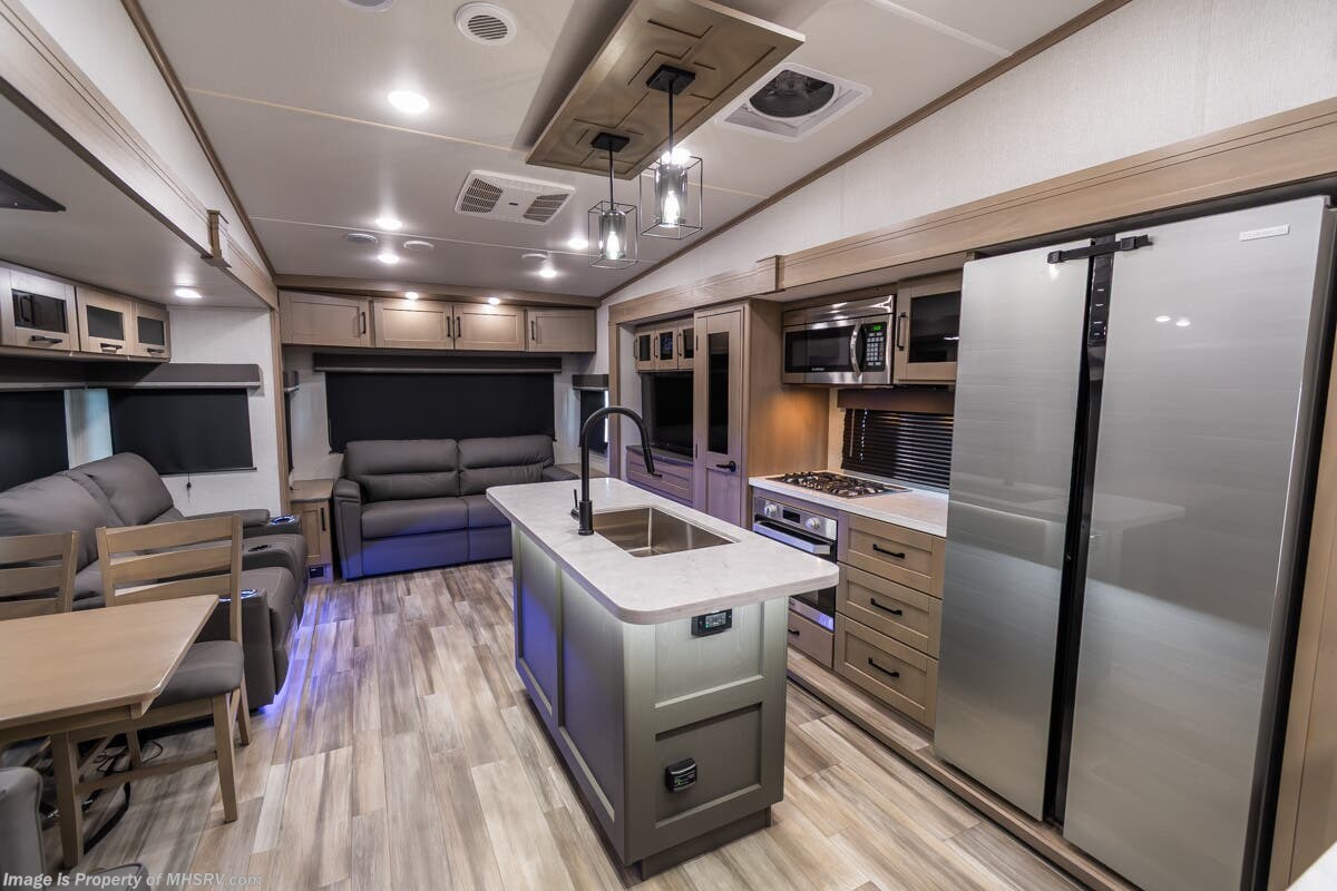 2023 Grand Design Reflection 337RLS 5th Wheel W/ Alum. Wheels, Solar ...