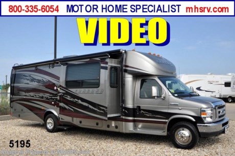 &lt;a href=&quot;http://www.mhsrv.com/coachmen-rv/&quot;&gt;&lt;img src=&quot;http://www.mhsrv.com/images/sold-coachmen.jpg&quot; width=&quot;383&quot; height=&quot;141&quot; border=&quot;0&quot; /&gt;&lt;/a&gt; Close Out Price at MHSRV .com + $2,000 Visa Gift Card with Purchase &amp; MHSRV will donate $1,000 to Cook Children&#39;s Hospital Starting Oct. 16th - Dec. 29th, 2012. Call 800-335-6054 or Visit MHSRV.com for Our Year End Close Out Price! &lt;object width=&quot;400&quot; height=&quot;300&quot;&gt;&lt;param name=&quot;movie&quot; value=&quot;http://www.youtube.com/v/6cV1fU8yO8Q?version=3&amp;amp;hl=en_US&quot;&gt;&lt;/param&gt;&lt;param name=&quot;allowFullScreen&quot; value=&quot;true&quot;&gt;&lt;/param&gt;&lt;param name=&quot;allowscriptaccess&quot; value=&quot;always&quot;&gt;&lt;/param&gt;&lt;embed src=&quot;http://www.youtube.com/v/6cV1fU8yO8Q?version=3&amp;amp;hl=en_US&quot; type=&quot;application/x-shockwave-flash&quot; width=&quot;400&quot; height=&quot;300&quot; allowscriptaccess=&quot;always&quot; allowfullscreen=&quot;true&quot;&gt;&lt;/embed&gt;&lt;/object&gt; MSRP $116,781. New 2013 Coachmen Concord 300TS w/3 Slide-out rooms. This luxury Class C RV measures approximately 30ft. 10in. Options include wheel liners, full body paint upgrade, Brazilian cherry wood package, Onan 4000 generator, LCD TV with DVD in bedroom, 2nd auxiliary battery, power entrance step, 3-camera monitoring system, removable carpet set, satellite ready radio, power mirrors with heat, heated tanks, tank gate valves, exterior entertainment center, Travel Easy Roadside assistance, hitch &amp; wire, high gloss fiberglass sidewalls &amp; large LCD TV with speakers. A few standard features include the Ford E-450 super duty chassis, Ride-Rite air assist suspension system, exterior speakers &amp; the Azdel super light composite sidewalls.  Motor Home Specialist is the largest volume selling motor home dealer in the world with 1 location! FOR ADDITIONAL PHOTOS, DETAILS, BROCHURE, FACTORY WINDOW STICKER, VIDEOS and more please visit MHSRV .com or call 800-335-6054.