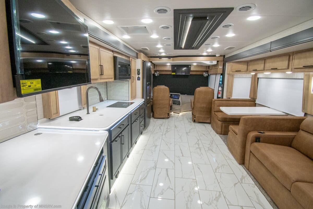 2026 Forest River Berkshire XLT 45A - New Diesel Pusher For Sale by Motor Home Specialist in Alvarado, Texas features Two Full Baths, Bunk Beds