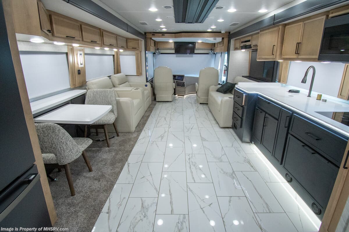 2026 Forest River Berkshire XLT 45G - New Diesel Pusher For Sale by Motor Home Specialist in Alvarado, Texas features Theater Seating, Bath & 1/2