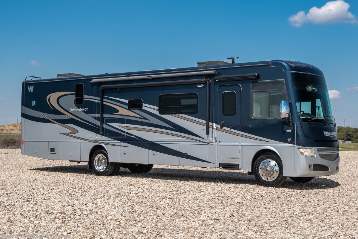 2014 Winnebago Adventurer 38Q RV W/ Stack. W/D, Lithium Battery, 3 ...