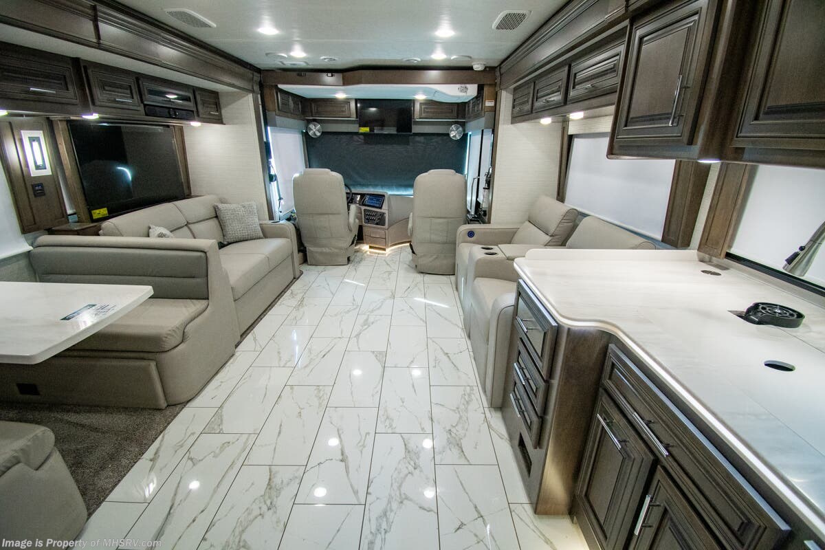 2026 Forest River Berkshire XL 37B - New Diesel Pusher For Sale by Motor Home Specialist in Alvarado, Texas features Theater Seating