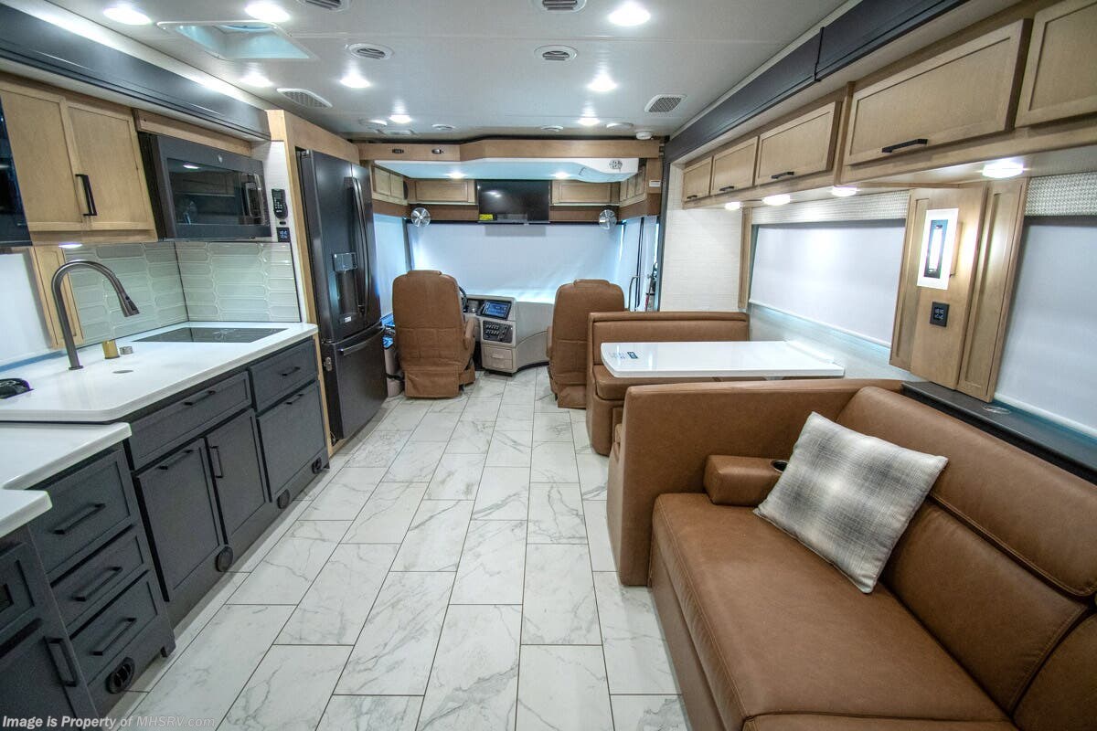 2026 Forest River Berkshire XL 40E - New Diesel Pusher For Sale by Motor Home Specialist in Alvarado, Texas features Two Full Baths, Bunk Beds