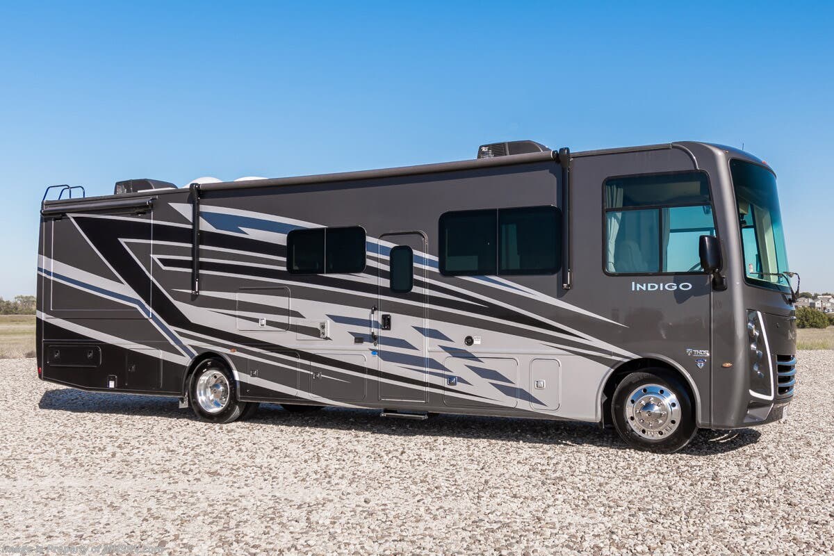 2025 Thor Motor Coach Indigo DD35 RV W/ King Bed, Theater Seats, Fireplace, W/D, Solar &amp; More