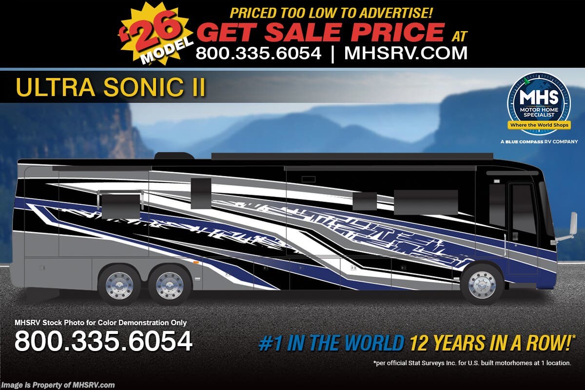 2026 Entegra Coach Aspire 44R Bath &amp; 1/2 Bunk Model RV W/ Aqua-Hot, Starlink, Solar &amp; More