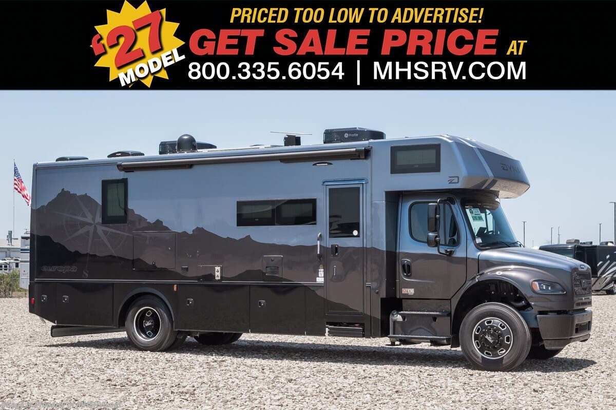 2027 Dynamax Corp Europa 31SS Super C W/ Theater Seats, Xplorer Pkg., Black Out Pkg., King Bed, OH Loft &amp; Much More