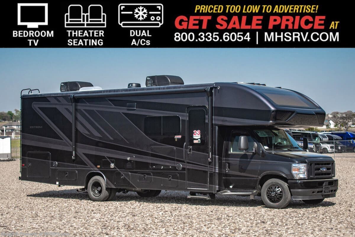 2026 Entegra Coach Esteem 29V W/ Bedroom TV, Blackout Pkg., Theater Seats, Dual A/C &amp; More