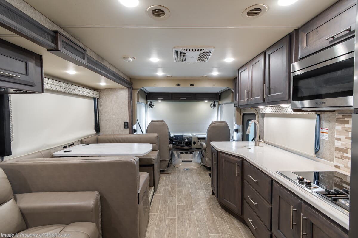 2021 Thor Motor Coach Miramar 37.1 - Used Class A For Sale by Motor Home Specialist in Alvarado, Texas features Bunk Beds, Two Full Baths, Theater Seating
