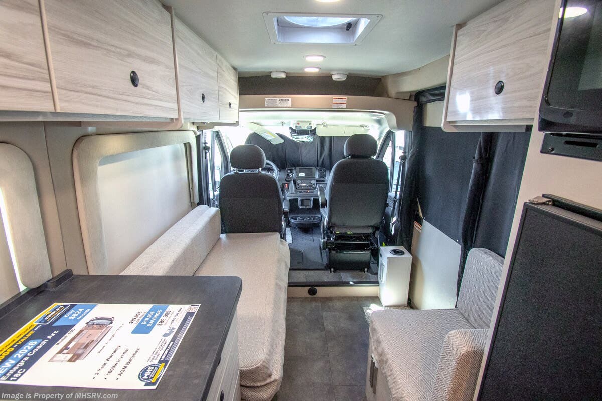 2026 Entegra Coach Arc 18C - New Class B For Sale by Motor Home Specialist in Alvarado, Texas