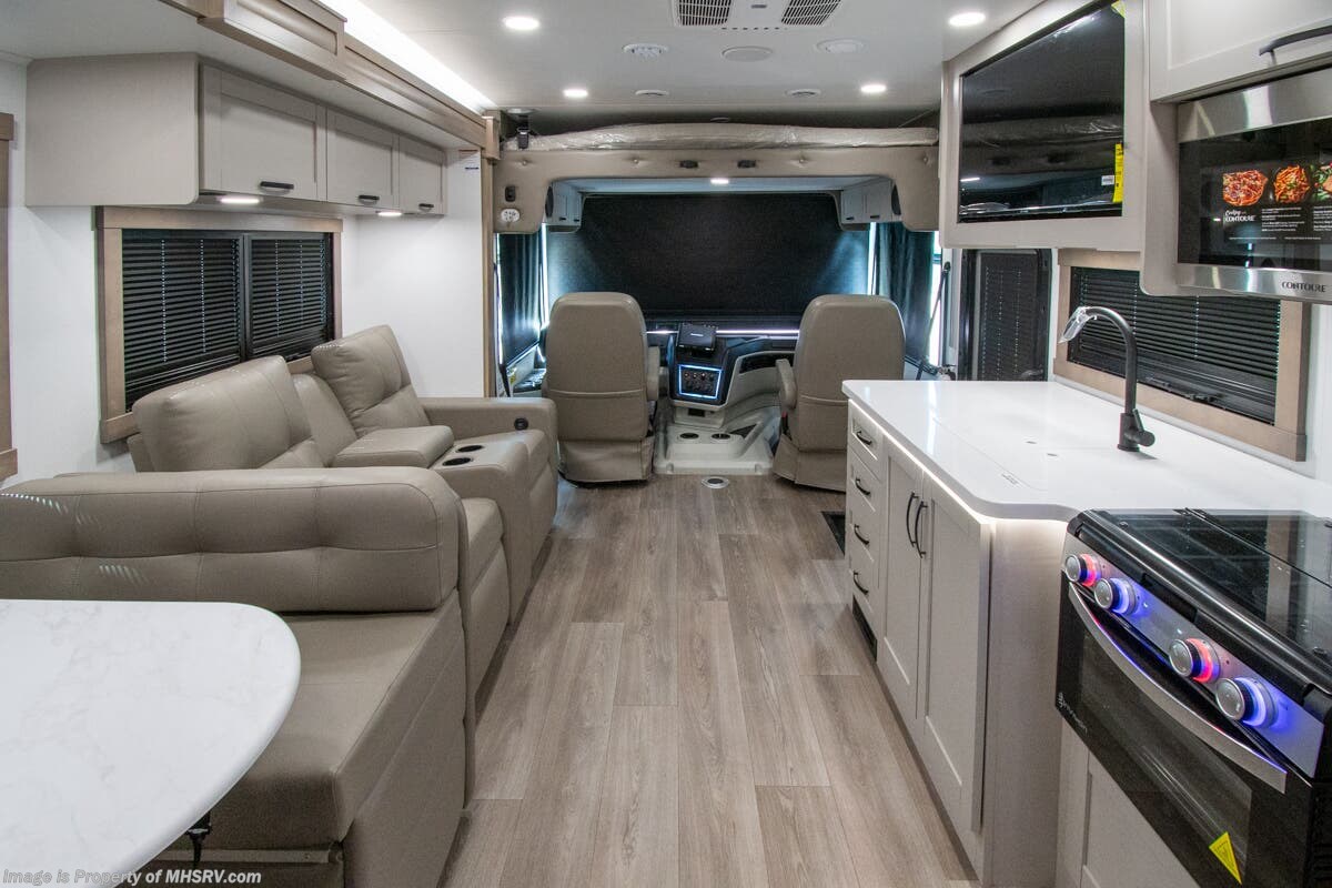2027 Entegra Coach Vision XL 36A - New Class A For Sale by Motor Home Specialist in Alvarado, Texas features Theater Seating, Two Full Baths, Bunk Beds
