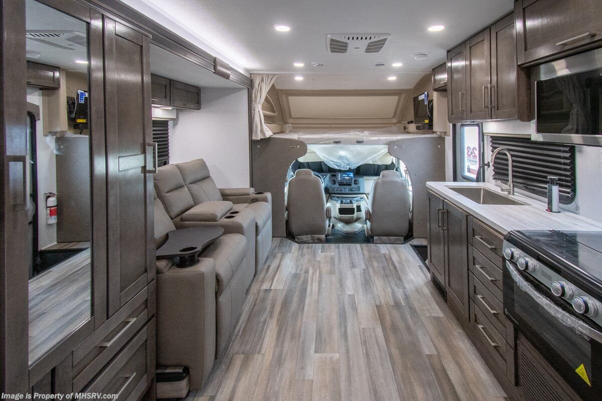 2026 Entegra Coach Odyssey 24B - New Class C For Sale by Motor Home Specialist in Alvarado, Texas features Theater Seating