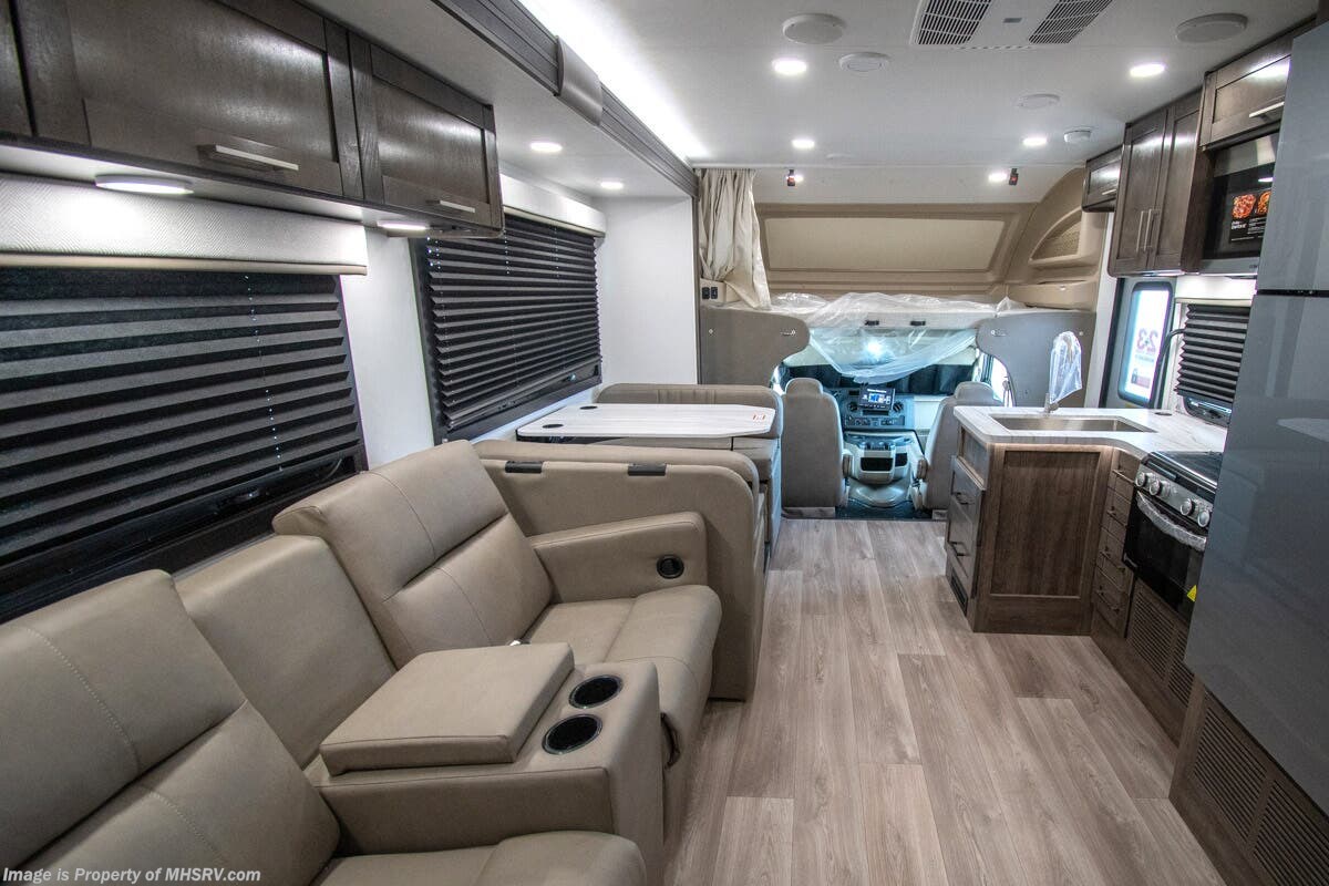2026 Entegra Coach Odyssey 25R - New Class C For Sale by Motor Home Specialist in Alvarado, Texas features Theater Seating