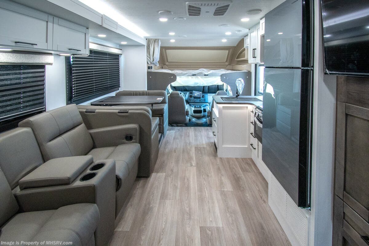 2026 Entegra Coach Odyssey 25R - New Class C For Sale by Motor Home Specialist in Alvarado, Texas features Theater Seating