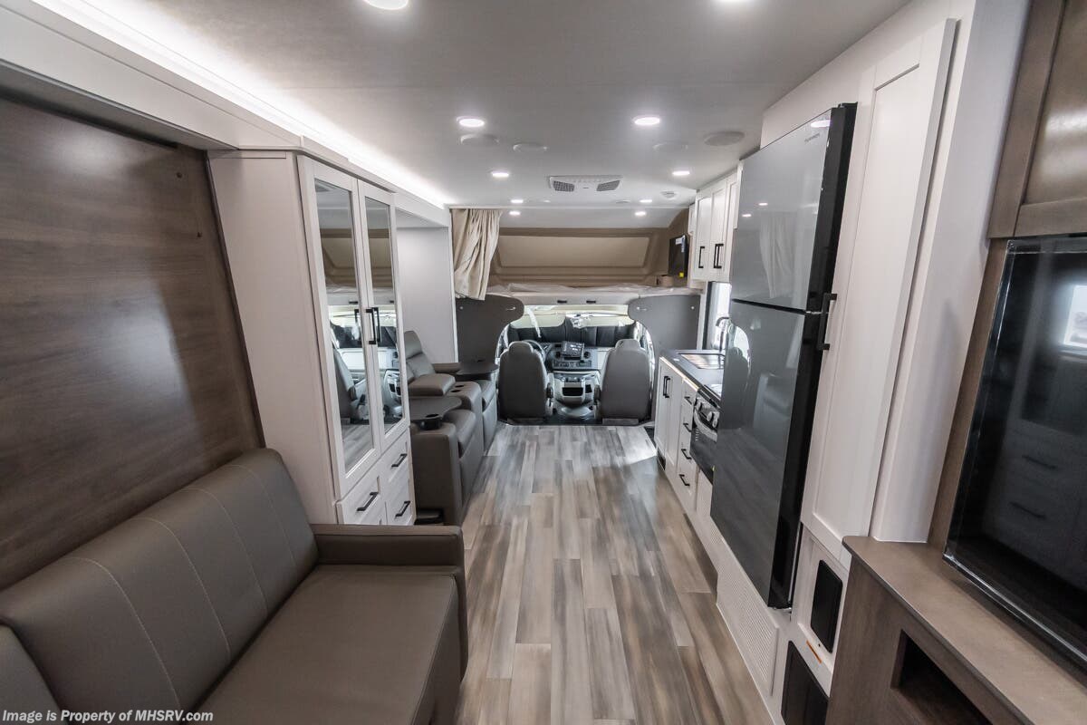2026 Entegra Coach Odyssey 26M - New Class C For Sale by Motor Home Specialist in Alvarado, Texas features Theater Seating, Murphy Bed