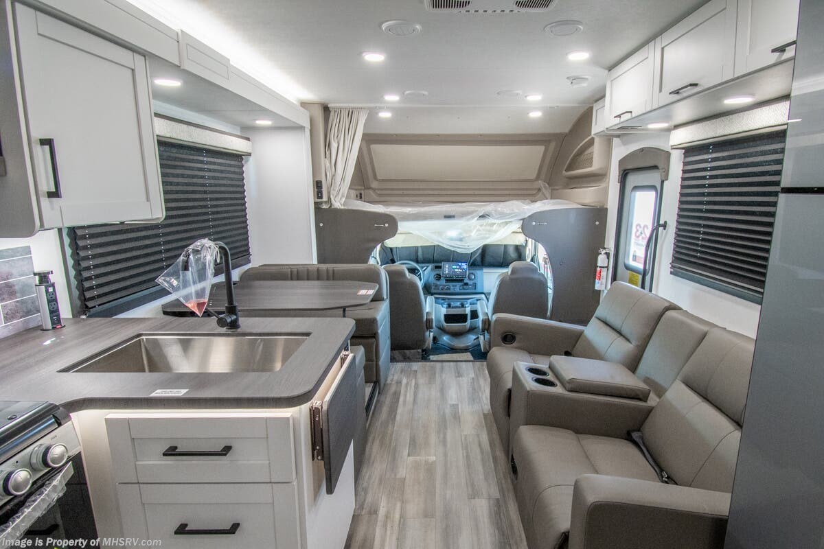 2026 Entegra Coach Odyssey 27U - New Class C For Sale by Motor Home Specialist in Alvarado, Texas features Theater Seating