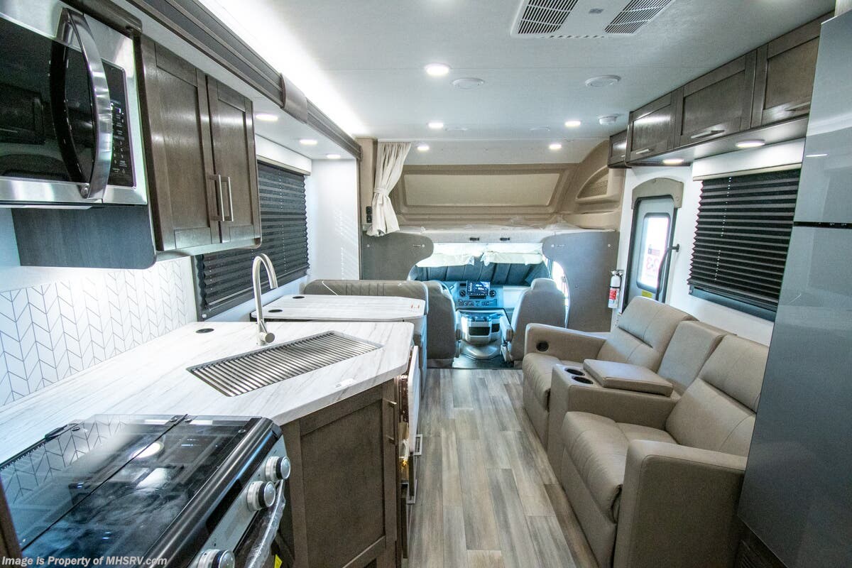 2026 Entegra Coach Odyssey 31F - New Class C For Sale by Motor Home Specialist in Alvarado, Texas features Bunk Beds, Theater Seating
