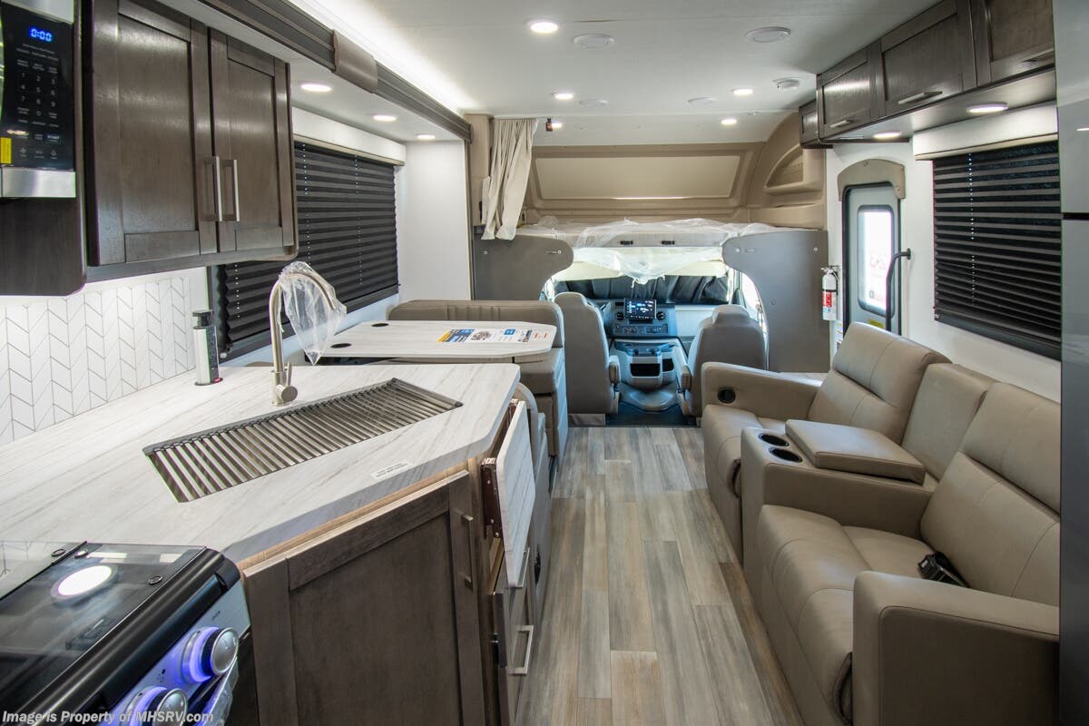 2026 Entegra Coach Odyssey 31F - New Class C For Sale by Motor Home Specialist in Alvarado, Texas features Bunk Beds, Theater Seating