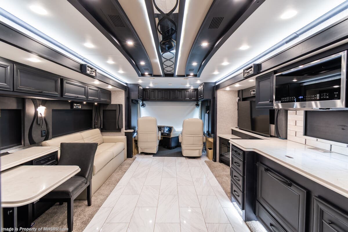 2025 Tiffin Phaeton 37 BH - Used Diesel Pusher For Sale by Motor Home Specialist in Alvarado, Texas features Theater Seating, Bath & 1/2