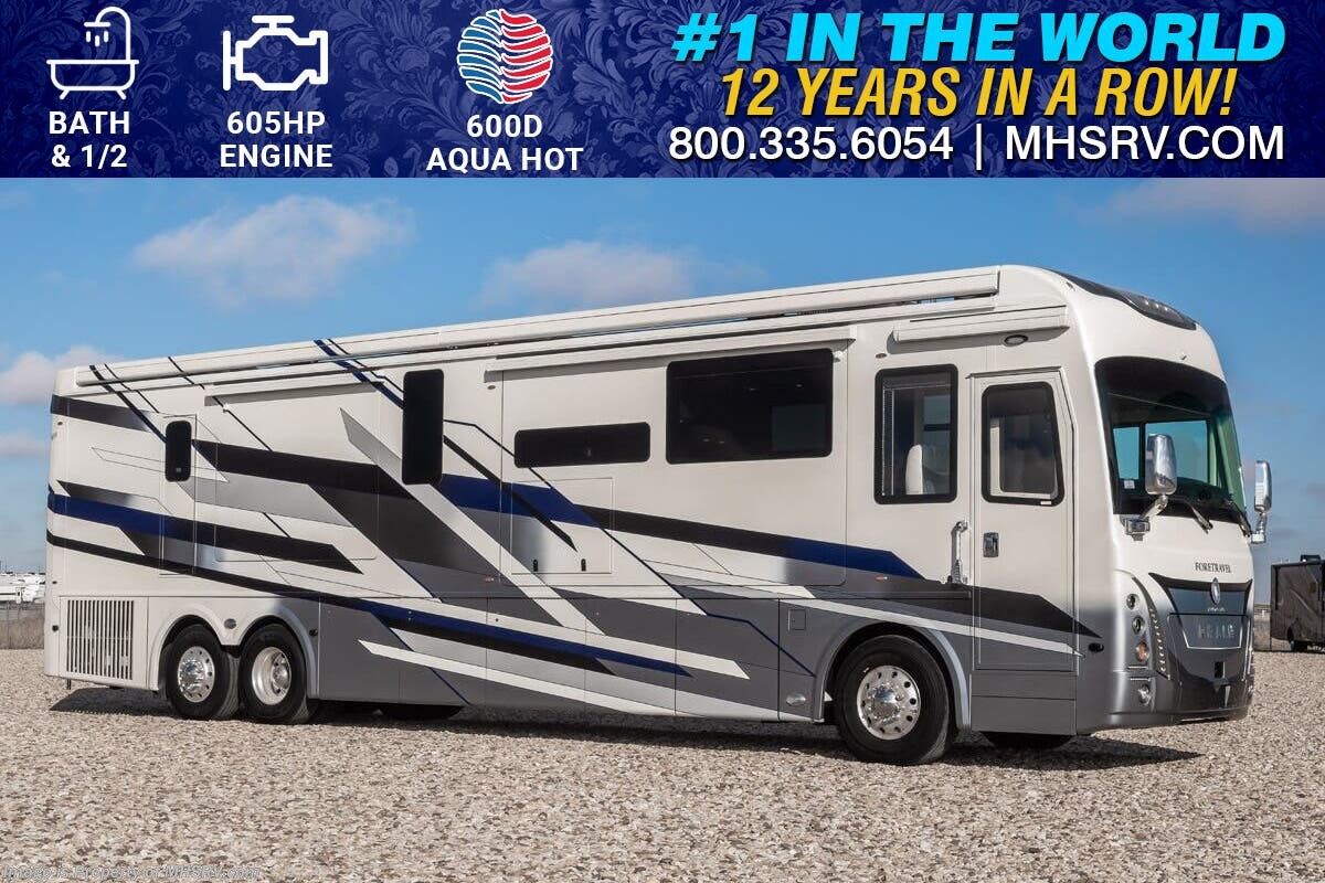 2027 Foretravel Realm Presidential Luxury Villa 2 (LV2) Bath &amp; 1/2