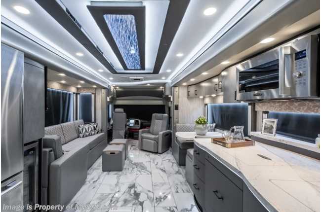 2027 Foretravel Realm Presidential Luxury Villa Bunk (LVB) W/ Spa