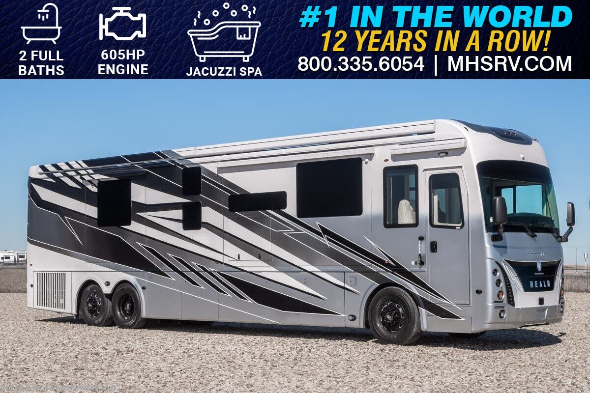 2027 Foretravel Realm Presidential Luxury Villa Bunk (LVB) W/ Spa