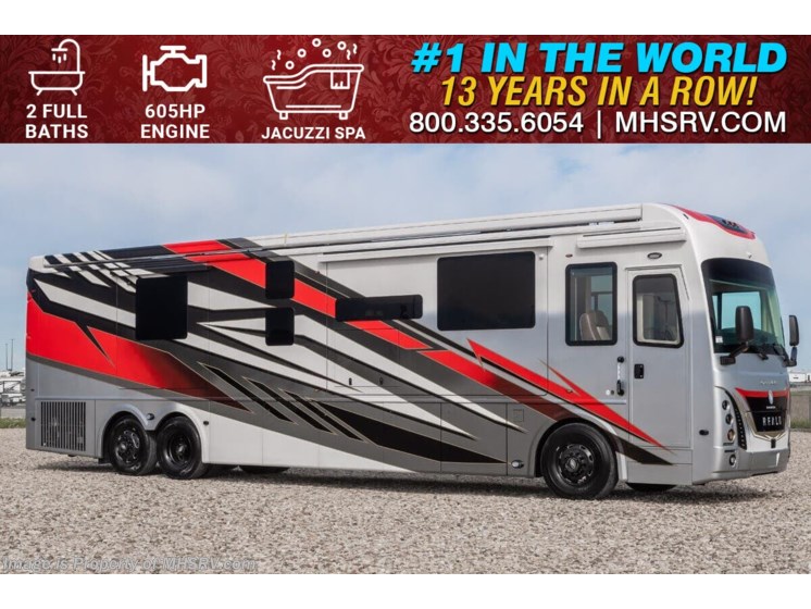 Rv Ralm 2027 Foretravel Realm Presidential Luxury Villa Bunk (LVB) W/ Spa RV ...