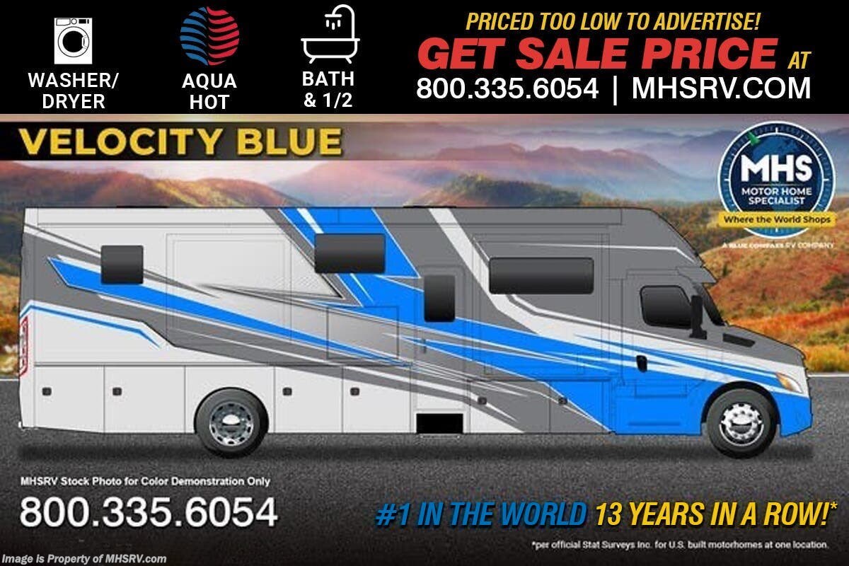 2026 Entegra Coach Centurion 39N Bath &amp; 1/2 Super C W/ Washer/Dryer, Aqua-Hot, Solar, Dual Pane Windows &amp; More