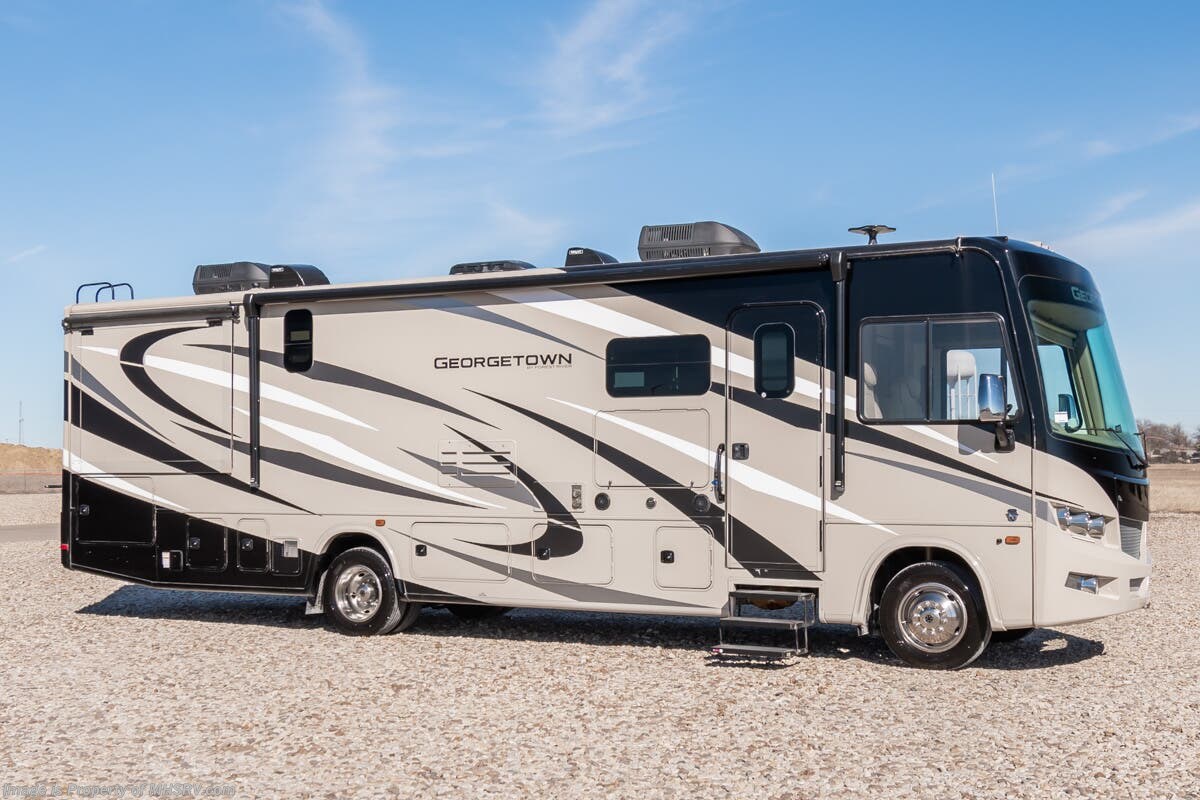 2020 Forest River Georgetown GT5 31L5 RV W/ Theater Seats, Fireplace, Oven, King Bed, 7 Foot Ceiling &amp; More