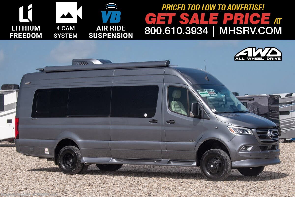 2027 Midwest Patriot MD4 AWD Sprinter W/ Lithium Freedom Hybrid Generator Package, 4 Camera System, VB Air, Seat Heat &amp; Massage, Starlink &amp; More