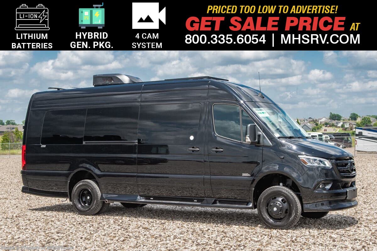 2027 Midwest Luxe Cruiser D6 Sprinter RV W/ Lithium Battery Hybrid Generator Package, 4 Camera System, Onyx Pkg., Starlink &amp; More