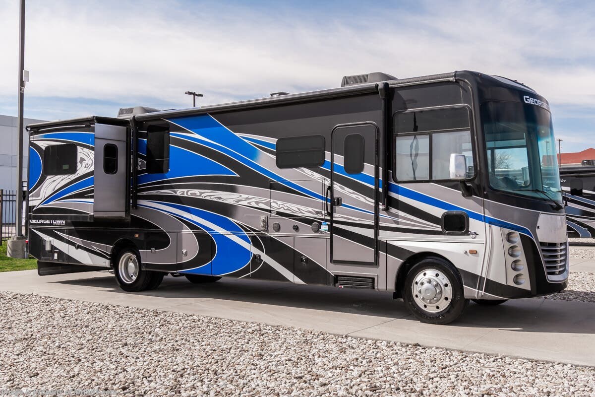 2021 Forest River Georgetown GT7 36D Bath &amp; 1/2 RV W/ Theater Seats, Fireplace, Solar &amp; More
