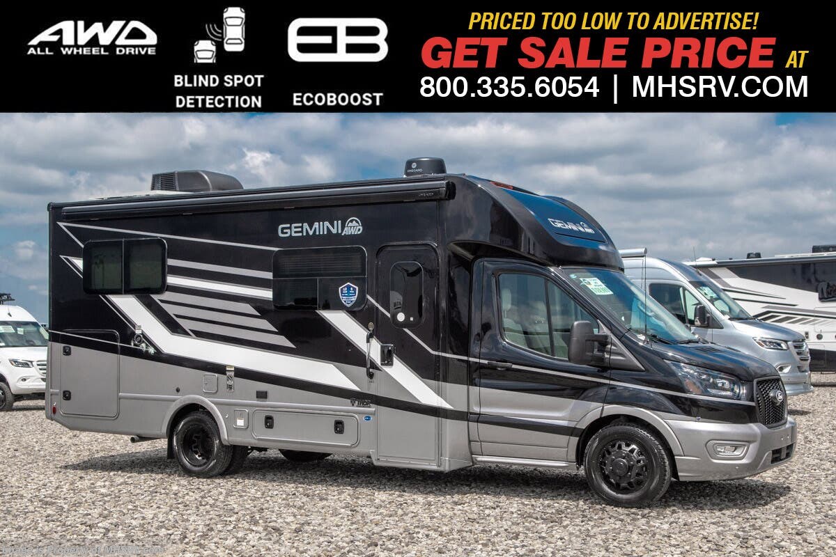 2027 Thor Motor Coach Gemini 24KB All-Wheel Drive (AWD) Luxury B+ EcoBoost® Edition W/ Blind Spot Detection &amp; Much More