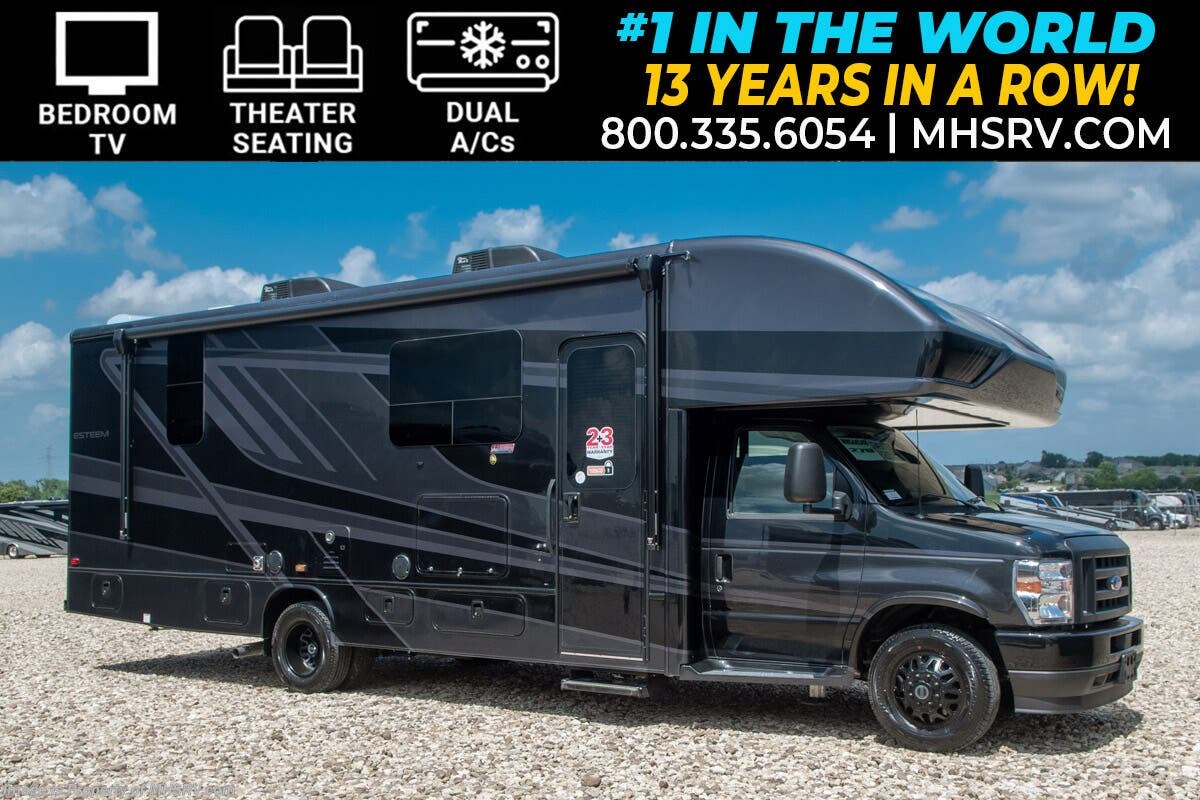 2026 Entegra Coach Esteem 27U W/ Bedroom TV, Theater Seats, Dual A/C, Blackout Pkg., King Bed &amp; More