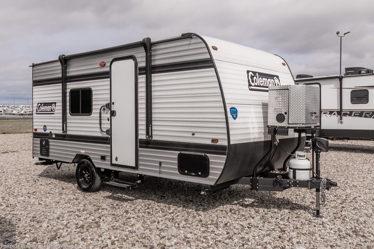 2025 Keystone Coleman 17R Travel Trailer W/ Solar, Pass-Through Storage &amp; More