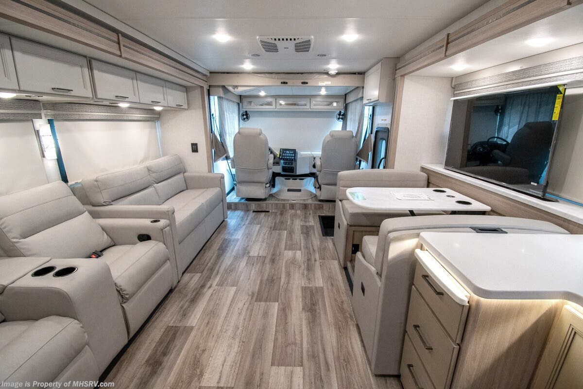 2027 Thor Motor Coach Hurricane 36H - New Class A For Sale by Motor Home Specialist in Alvarado, Texas features King Size Bed, Theater Seating, Solar Panels, Insulated