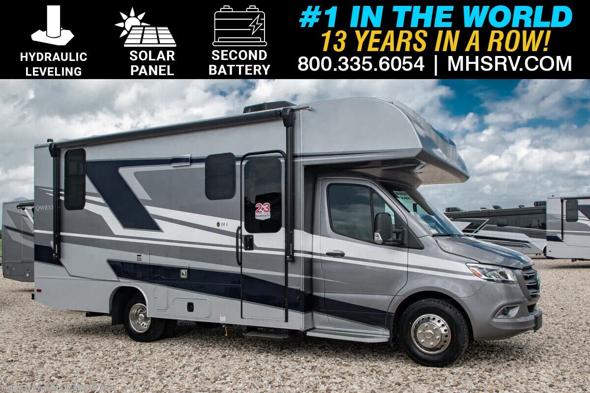 2026 Entegra Coach Qwest SE 24L Sprinter RV W/ Hydraulic Auto Leveling, Solar, FBP, 2nd Battery &amp; Much More