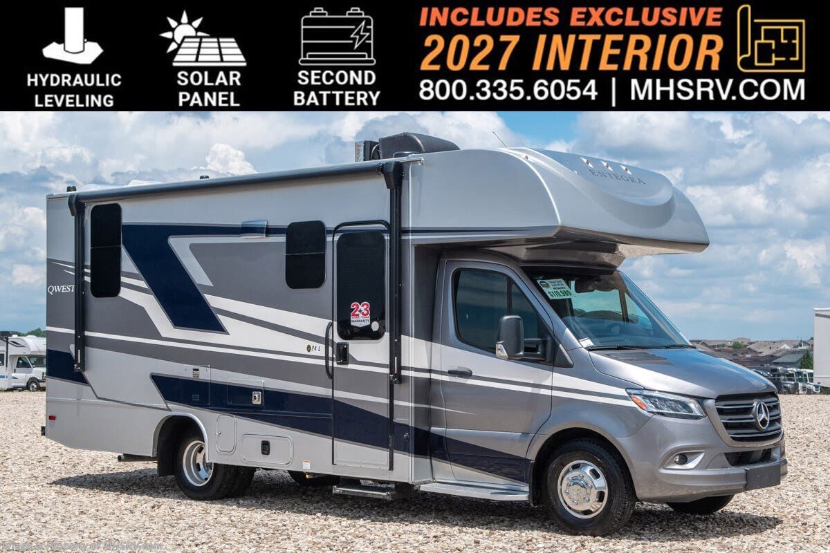 2026 Entegra Coach Qwest SE 24L Sprinter RV W/ Hydraulic Auto Leveling, Solar, FBP, 2nd Battery &amp; Much More
