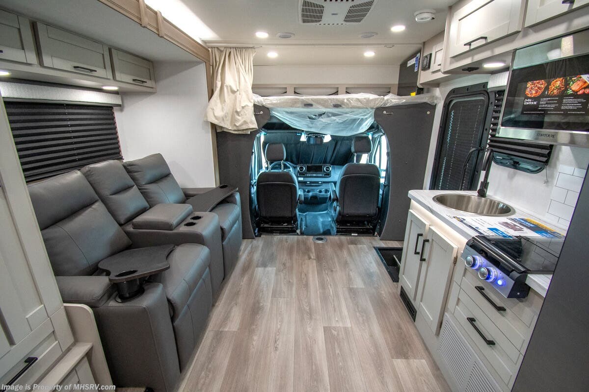 2026 Entegra Coach Qwest SE 24L - New Class C For Sale by Motor Home Specialist in Alvarado, Texas features Theater Seating