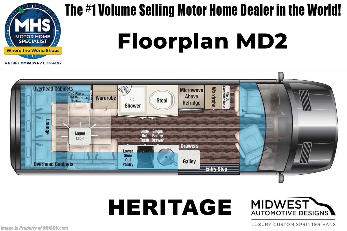 Floorplan of 2027 Midwest Heritage MD2