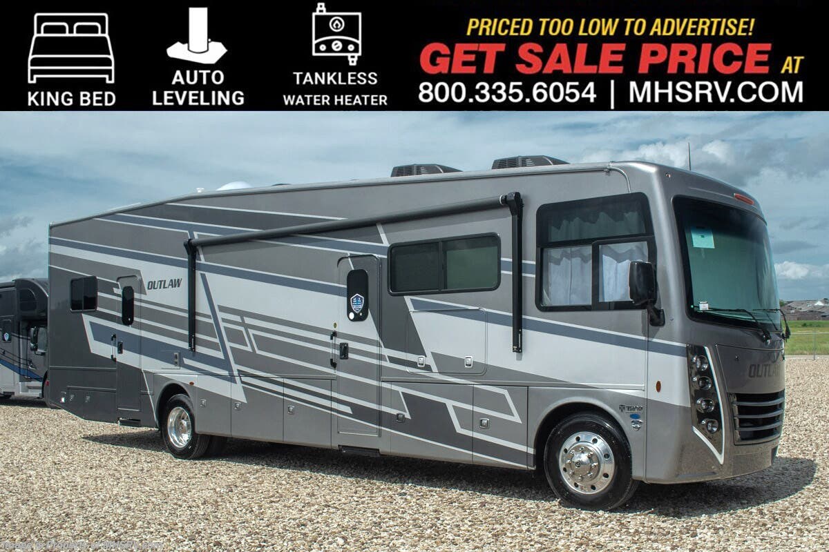 2027 Thor Motor Coach Outlaw Wild West Edition 38K Toy Hauler RV W/ King Bed, Auto Leveling, Tankless Water Heater, FBP &amp; More