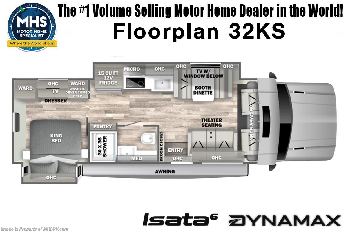 2027 Dynamax Corp Isata 6 Series 32KS - New Class C For Sale by Motor Home Specialist in Alvarado, Texas