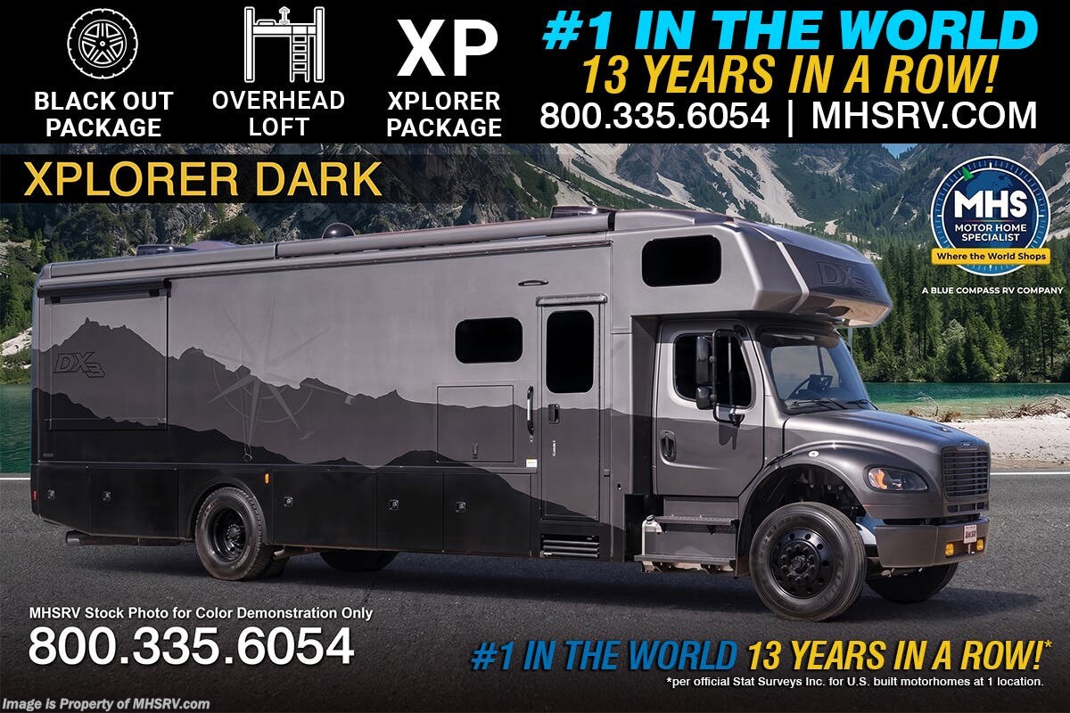 2027 Dynamax Corp DX3 32KD Super C W/ Black Out Package, Xplorer Pkg, OH Loft, All Elec. Package &amp; More