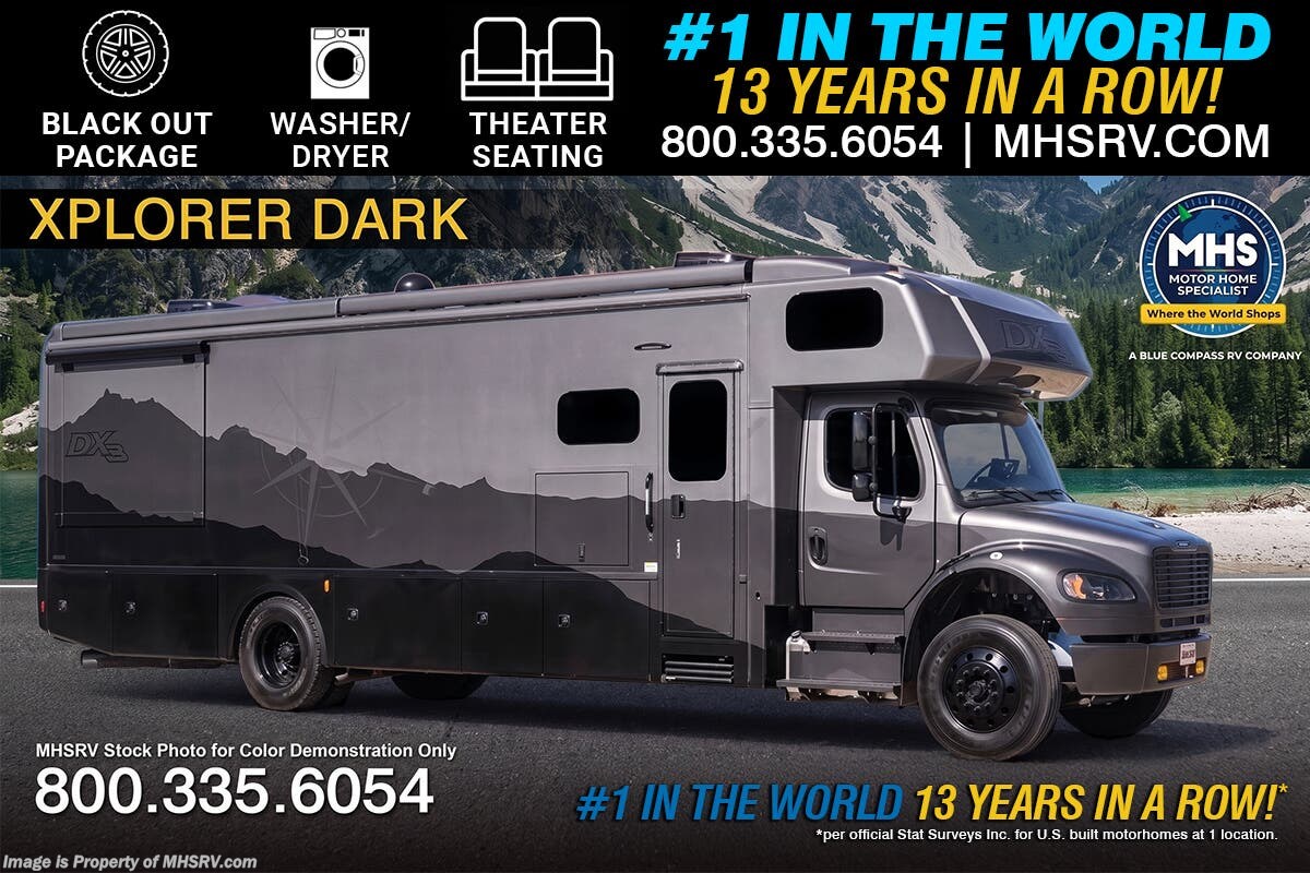 2027 Dynamax Corp DX3 37BD Super C Bunk Model W/ Black Out Pkg., All Elec Pkg, W/D, Theater Seats &amp; More