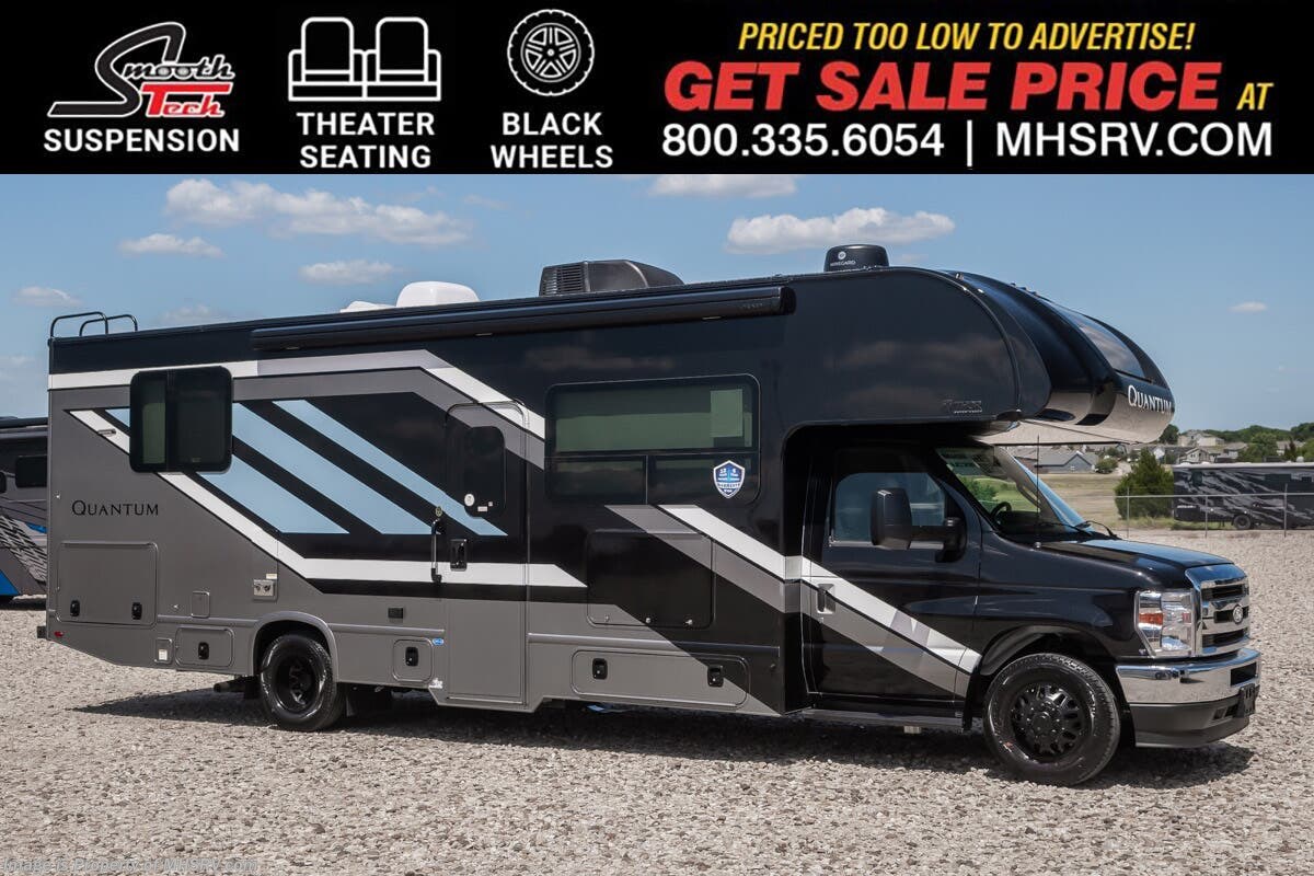 2027 Thor Motor Coach Quantum LC28 W/ Theater Seats, Black Wheels, Exterior Kitchen, SmoothTECH Suspension, Ext. TV, Second Battery, Auto Leveling &amp; More