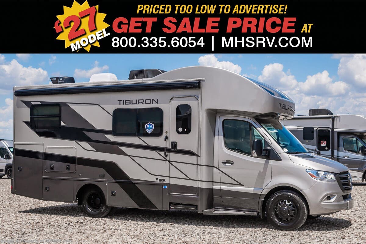 2027 Thor Motor Coach Tiburon 24XL Sprinter Diesel W/ 4500 Premium Chassis, Blind Spot Detection &amp; Much More