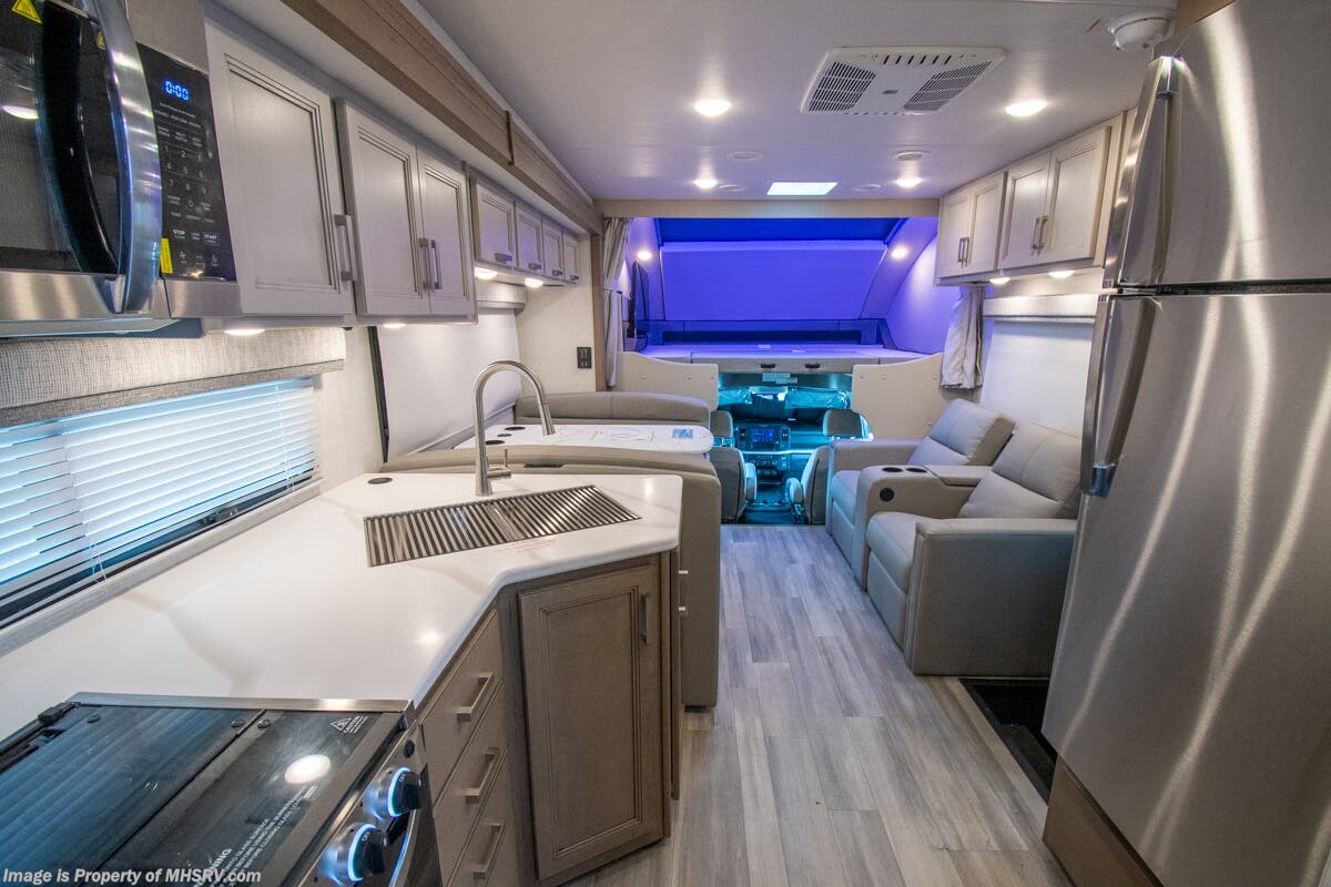 2027 Thor Motor Coach Omni Trail L35 - New Class C For Sale by Motor Home Specialist in Alvarado, Texas features Theater Seating