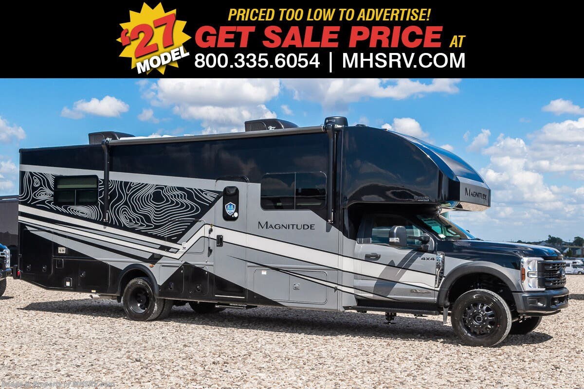 2027 Thor Motor Coach Magnitude Grand L35 4x4 330HP Diesel Super C W/ Theater Seating, Explorer Package &amp; More